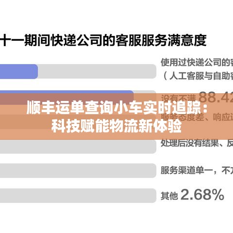 顺丰运单查询小车实时追踪：科技赋能物流新体验